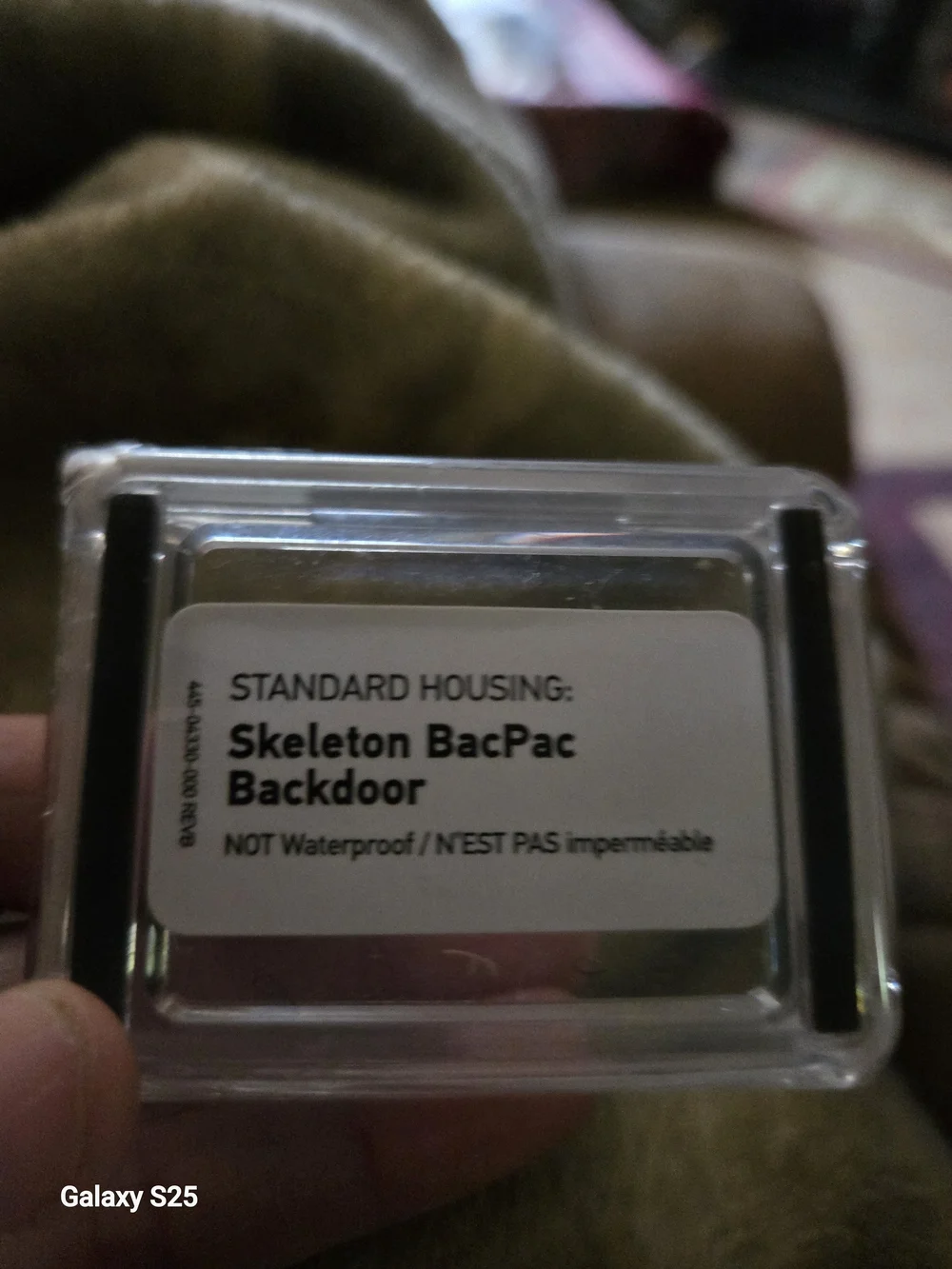 Gopro Skeleton BacPac Backdoor Clear Housing - Clear